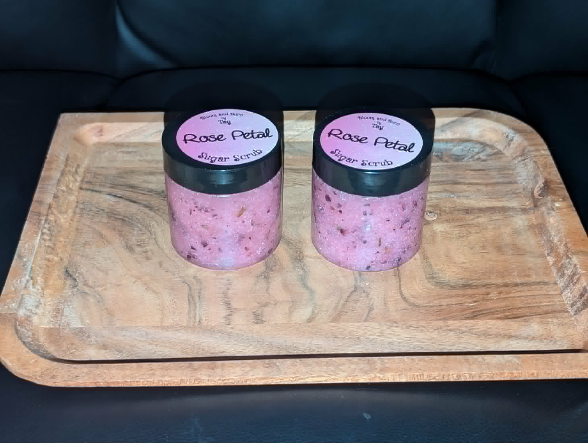 Rose Petal Sugar Scrub