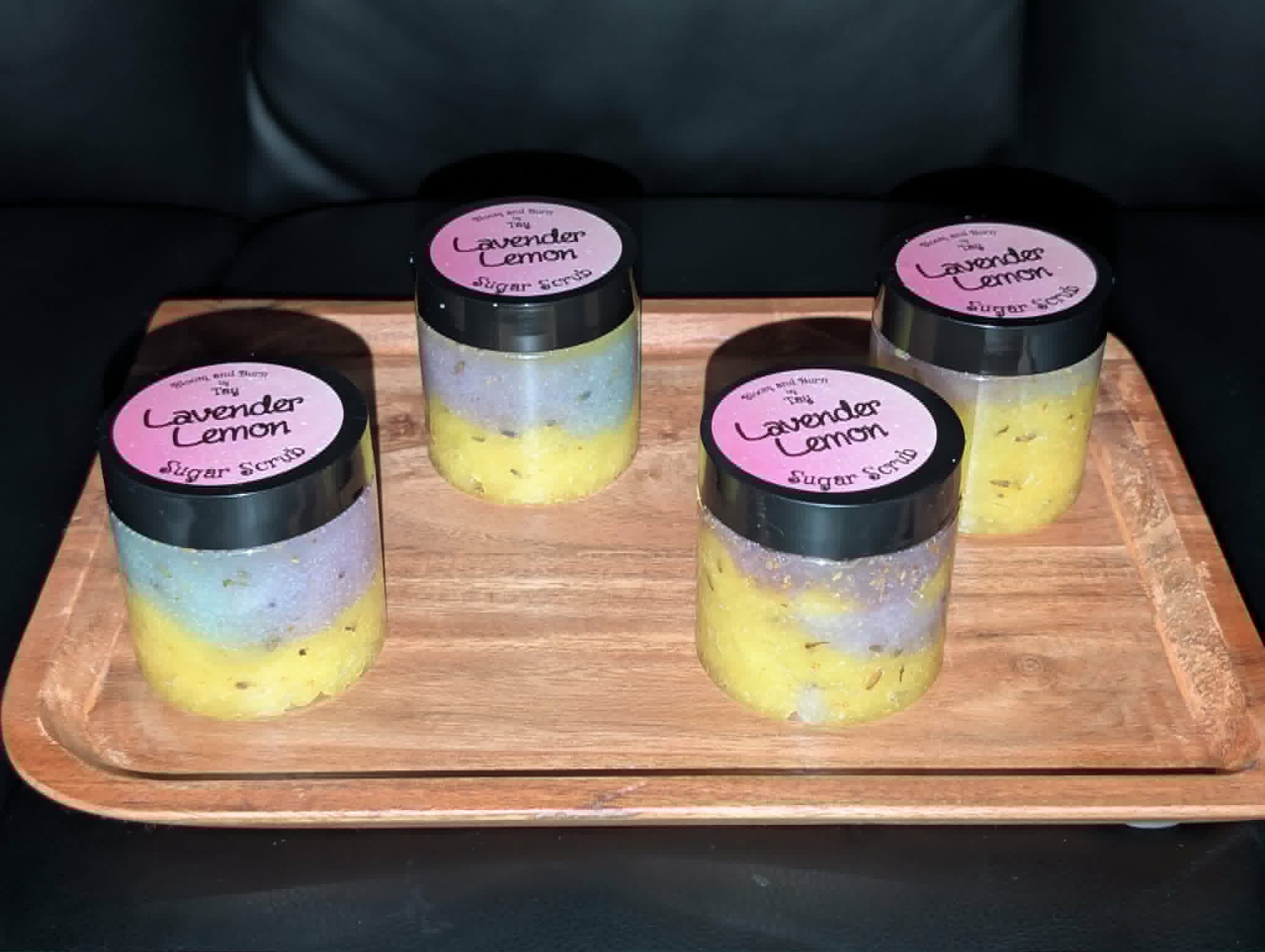 Lavender Lemon Sugar Scrub